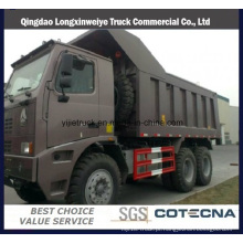 Caminhão de Tipper do uso da mina de Sinotruk HOWO 6X4 70ton